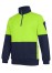 6CHVF - JBs 350G Hi Vis Half Zip Trade Fleece