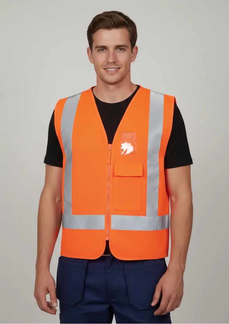 HI VIS ZIP (D+N) TTMC-W VEST