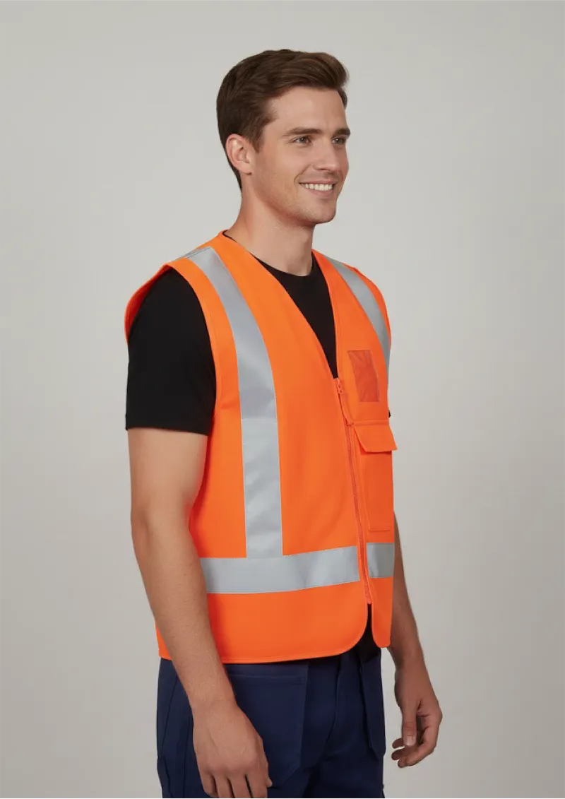HI VIS ZIP (D+N) TTMC-W VEST