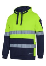 6DNVH - JBs 350G Hi Vis (D+N) Trade Hoodie
