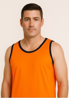 HI VIS CONTRAST SINGLET