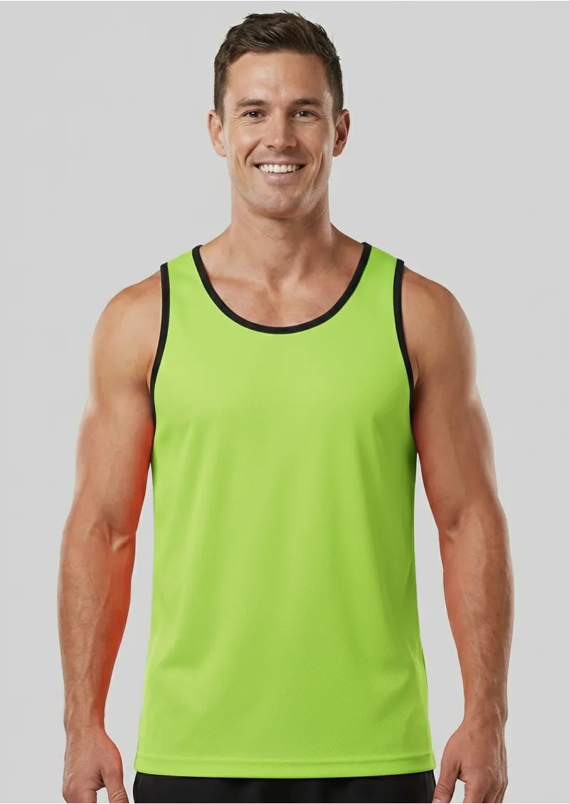 HI VIS CONTRAST SINGLET