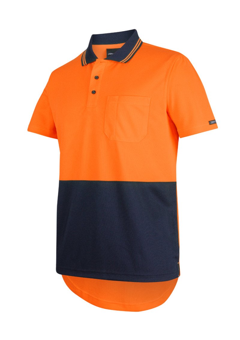 JB's Hi Vis S/S Drop Tail Polo JB's Hi Vis S/S Drop Tail Polo