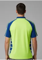 HI VIS  S/S SPIDER POLO