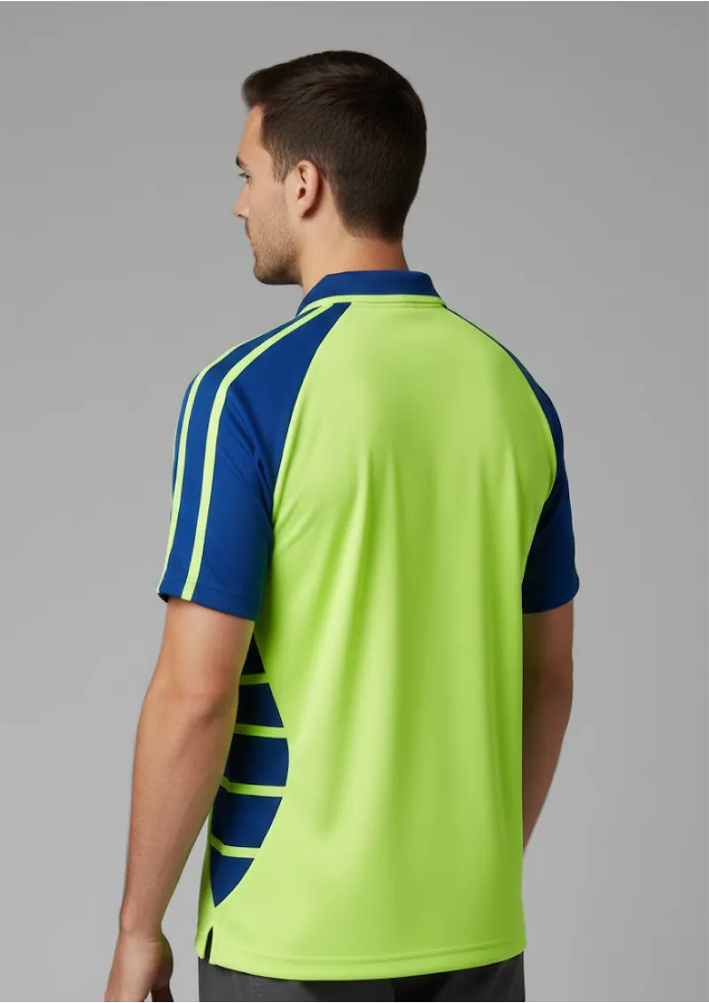 HI VIS  S/S SPIDER POLO