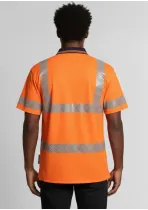 JB's Hi Vis S/S Segmented Tape Polo
