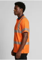 JB's Hi Vis S/S Segmented Tape Polo