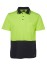 6NCCS - JBs Hi Vis Non Cuff S/Slv Cotton Back Polo