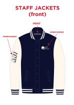 Auckland Normal Intermediate Staff Leavers’ Letterman Jacket Auckland Normal Intermediate Staff Leavers’ Letterman Jacket