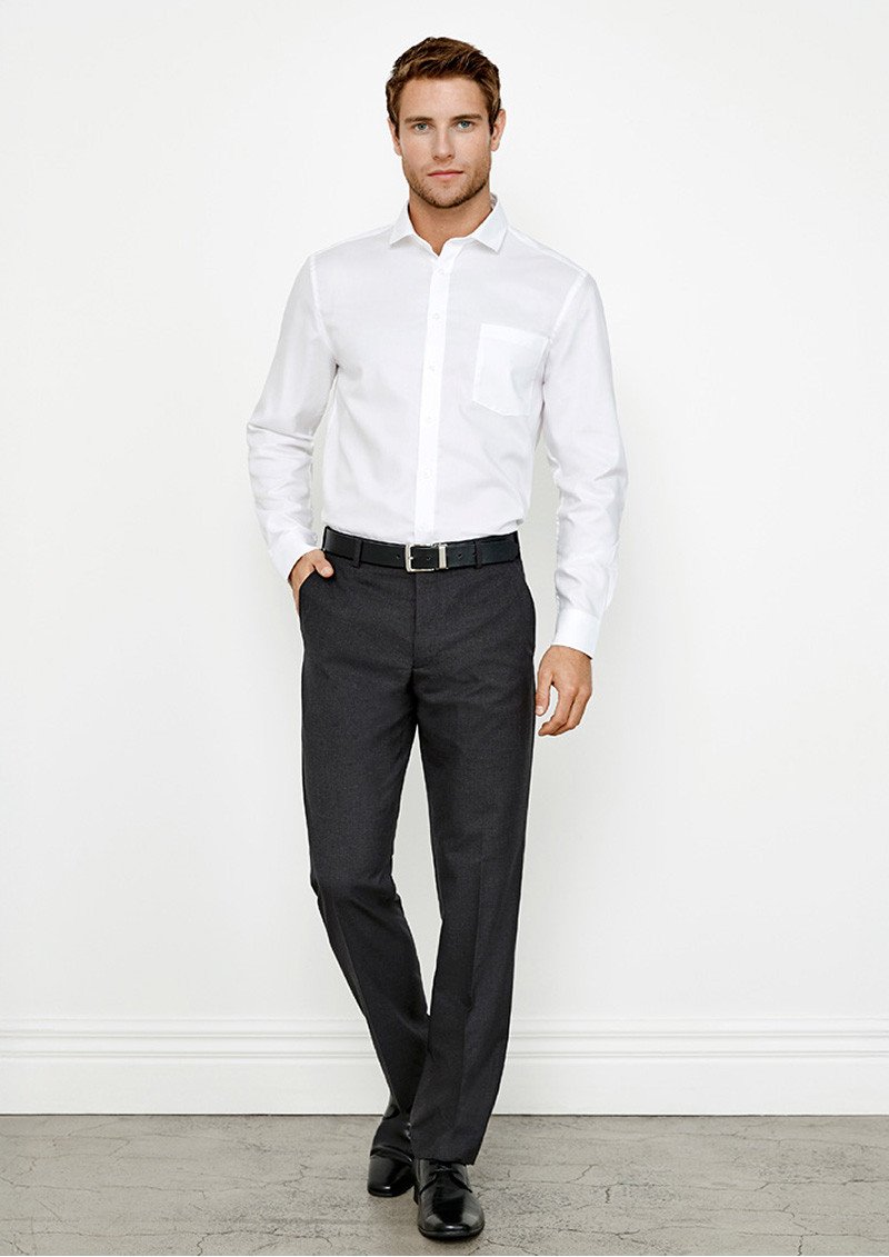 BS29210 - Mens Classic Flat Front PV Stretch Pant