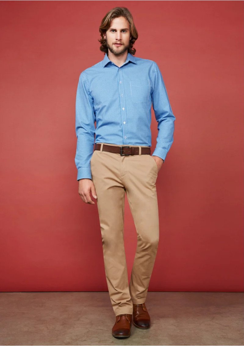 BS724M - Mens Stretch Cotton Lawson Chino Casual Pant