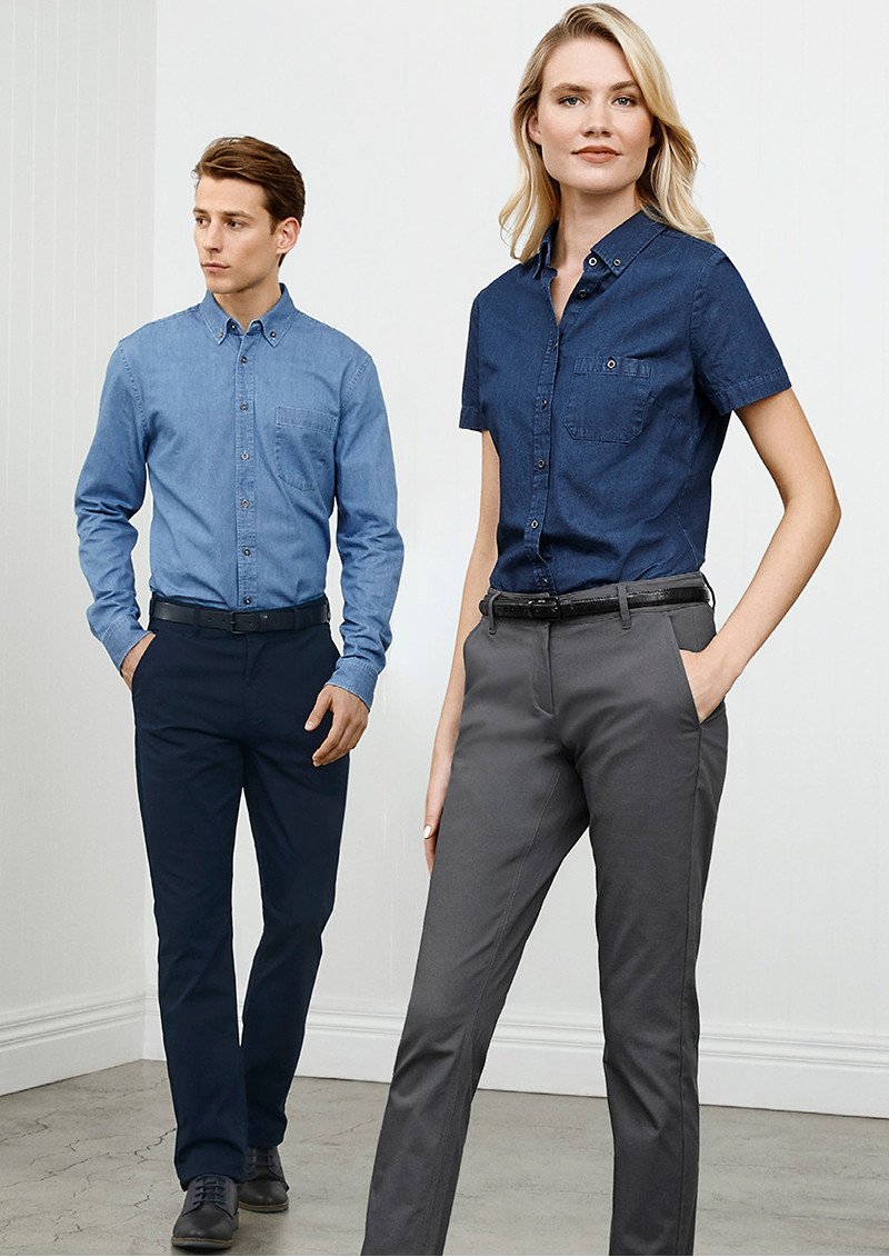 BS724M - Mens Stretch Cotton Lawson Chino Casual Pant