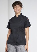 Womens Alfresco Short Sleeve Chef Jacket Womens Alfresco Short Sleeve Chef Jacket