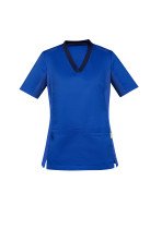 CST043LS-Womens Riley V-Neck Scrub Top