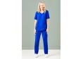 Womens Tailored Fit Round Neck Scrub Top