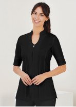 H632L - Ladies Bliss Zip-Front Luxury Beauty Tunics H632L - Ladies Bliss Zip-Front Luxury Beauty Tunics