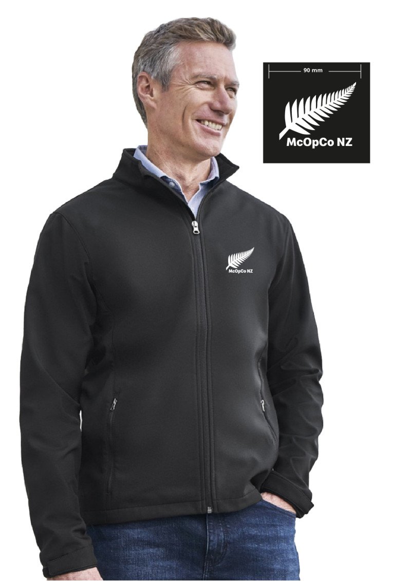 Mens Apex Softshell Jacket with custom Logo