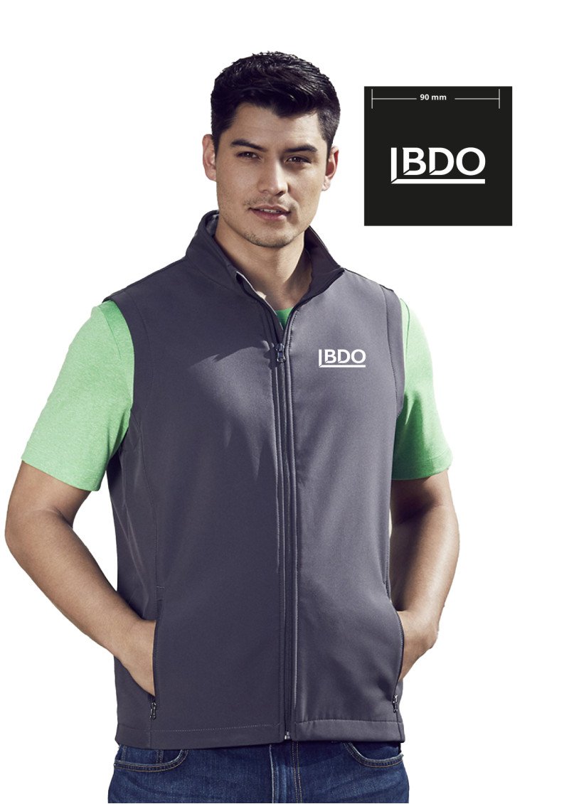 J830M - Mens Apex Vest with Custom logo