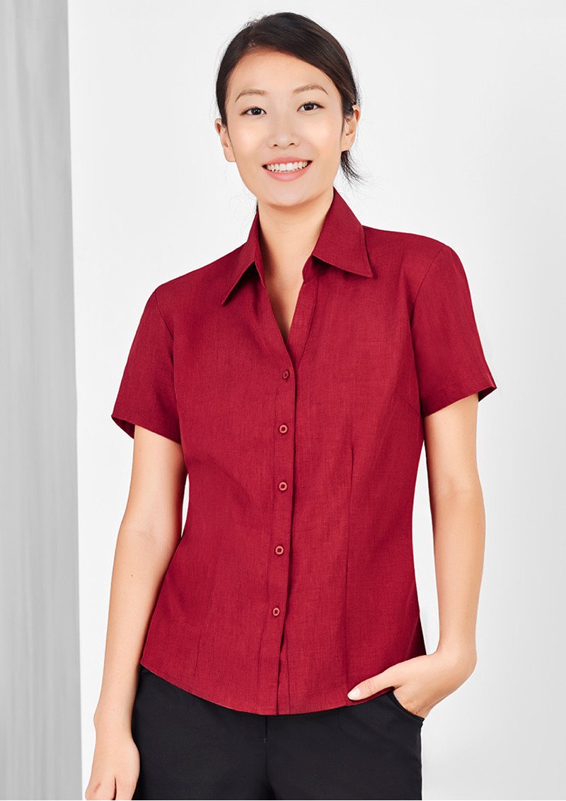 LB3601 - Ladies Plain Oasis Short Sleeve Shirt