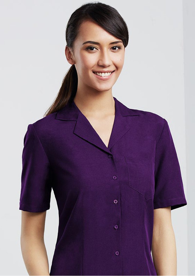 LB3601 - Ladies Plain Oasis Short Sleeve Shirt