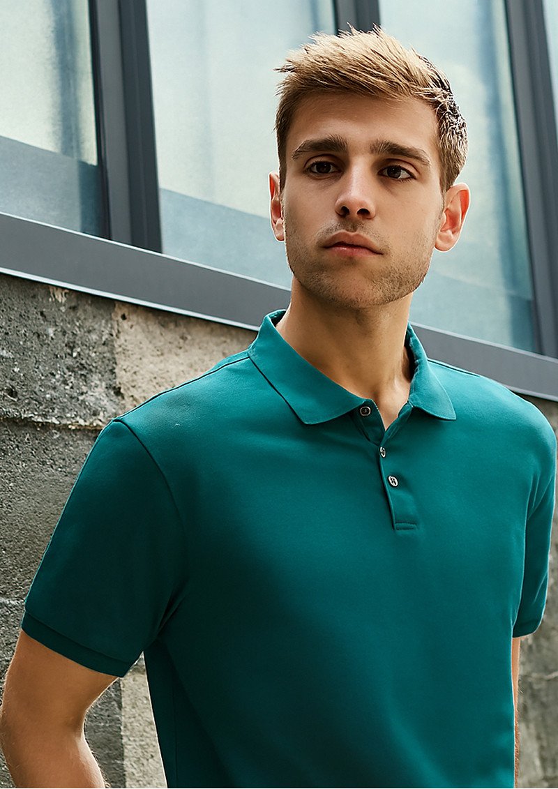 Mens City Black Polo