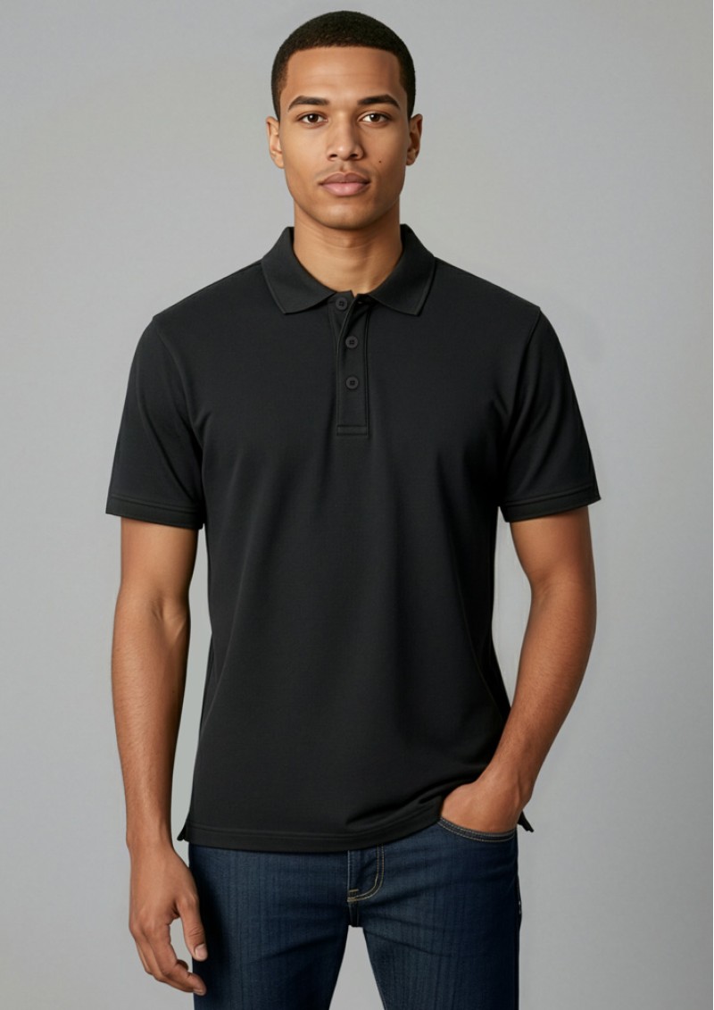P112MS - Mens Ice 100% Cotton Polo