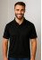 Oxford Adults Black Polo
