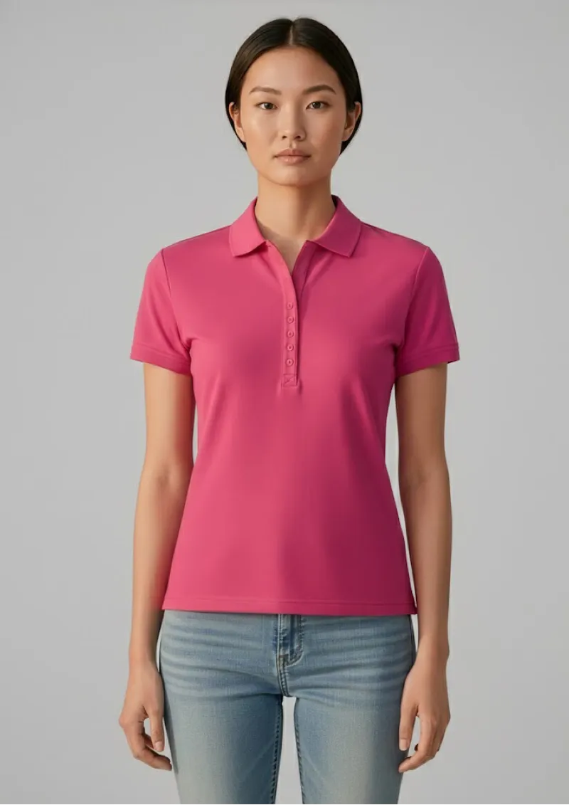 P400LS - Ladies Crew Classic Pique Polo
