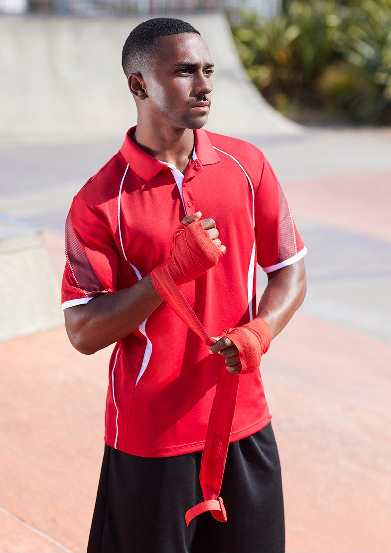 P405MS - Mens Razor 100% Cool Breathable Sports Polo