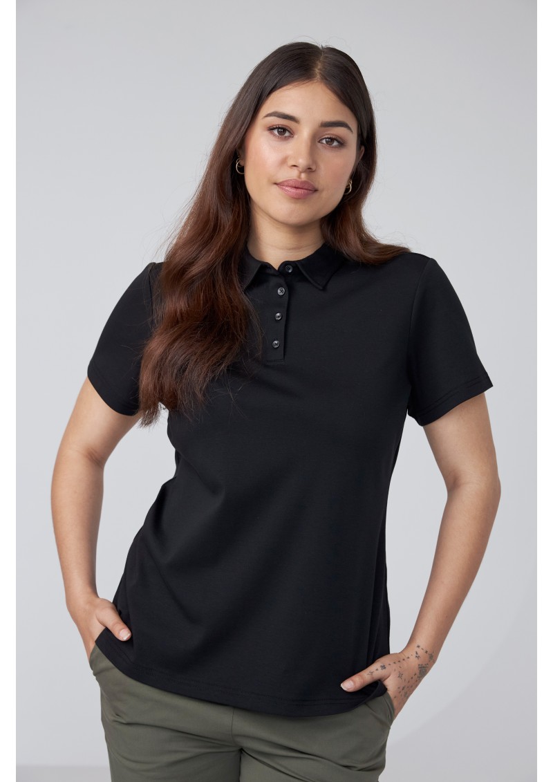 P515LS-Womens Lotus Short Sleeve Polo