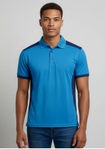 P705MS - Mens Rival Bold Contrast BIZCOOL Breathable Polo