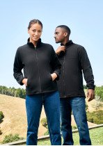 PF630 - Mens Plain Micro Fleece Zip-Up Jacket