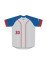 Baseball Jersey Full Button Adults