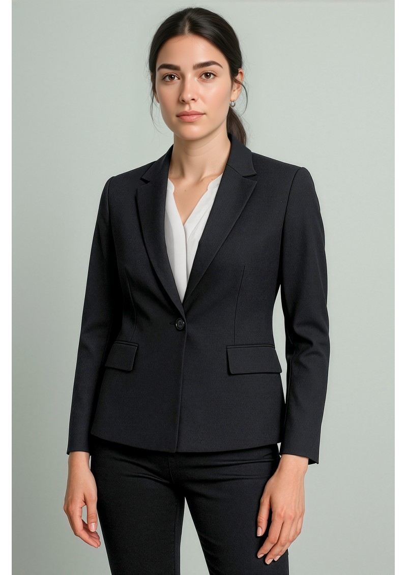 RJ401L - Renew Womens Single Button Mid Length Jacket