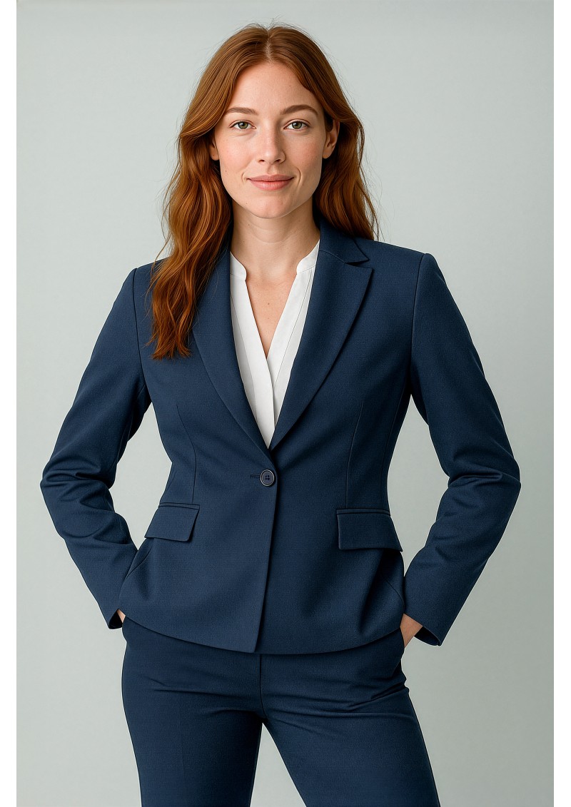 RJ401L - Renew Womens Single Button Mid Length Jacket