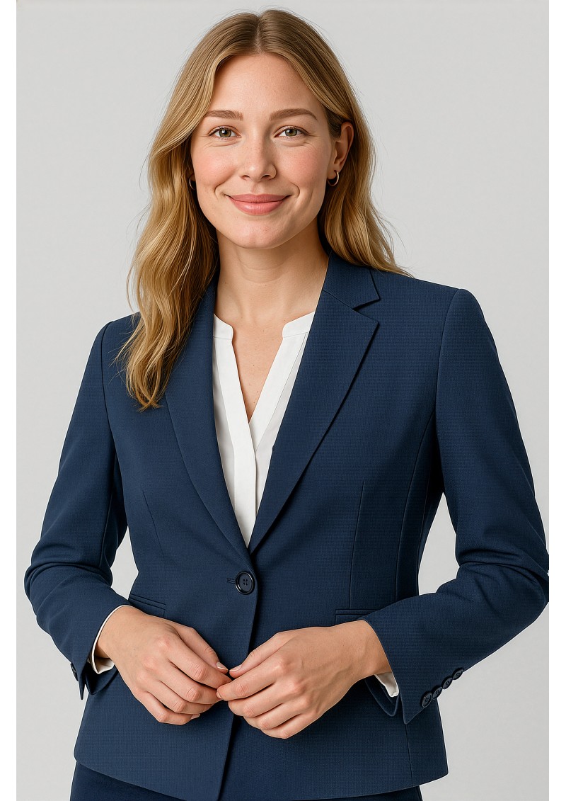 RJ401L - Renew Womens Single Button Mid Length Jacket