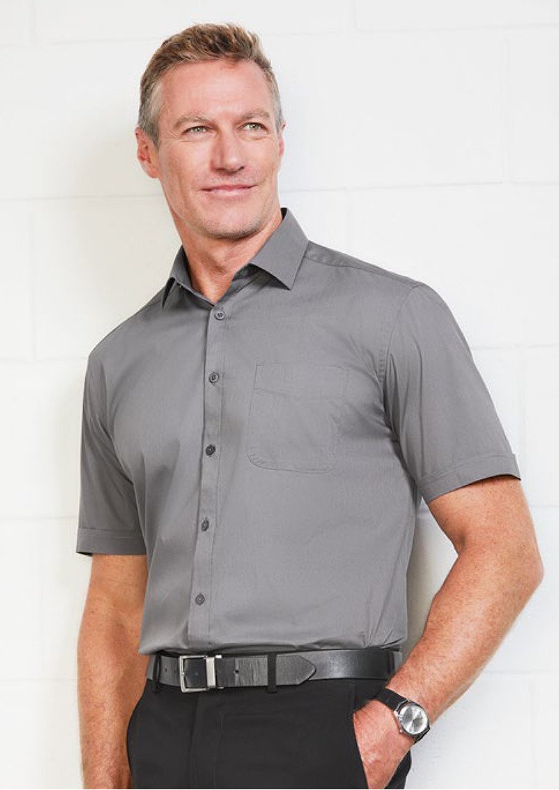 S770ML - Mens Monaco French Style Cotton Long Sleeves Shirt