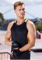 SG702M - Mens Renegade 100% BIZCOOL Sports Singlet SG702M - Mens Renegade 100% BIZCOOL Sports Singlet