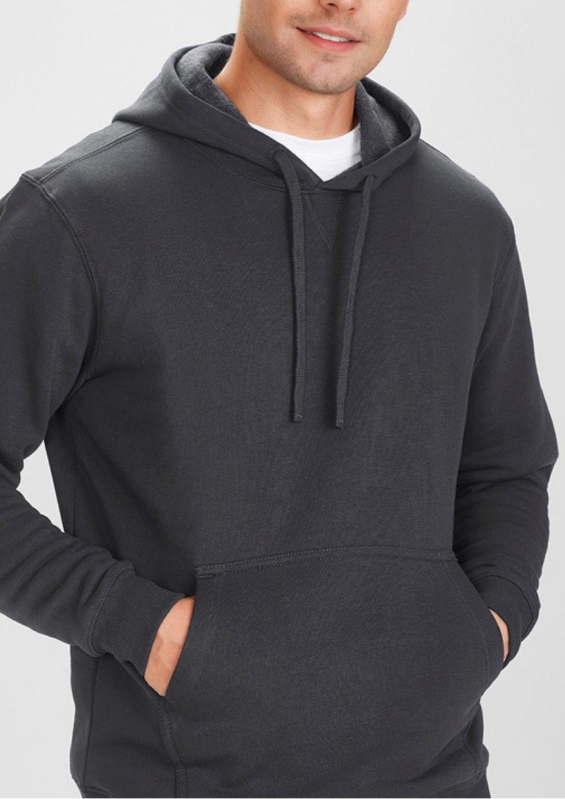 SW760M - Mens Crew Pull-Over Hoodie - 320 GSM