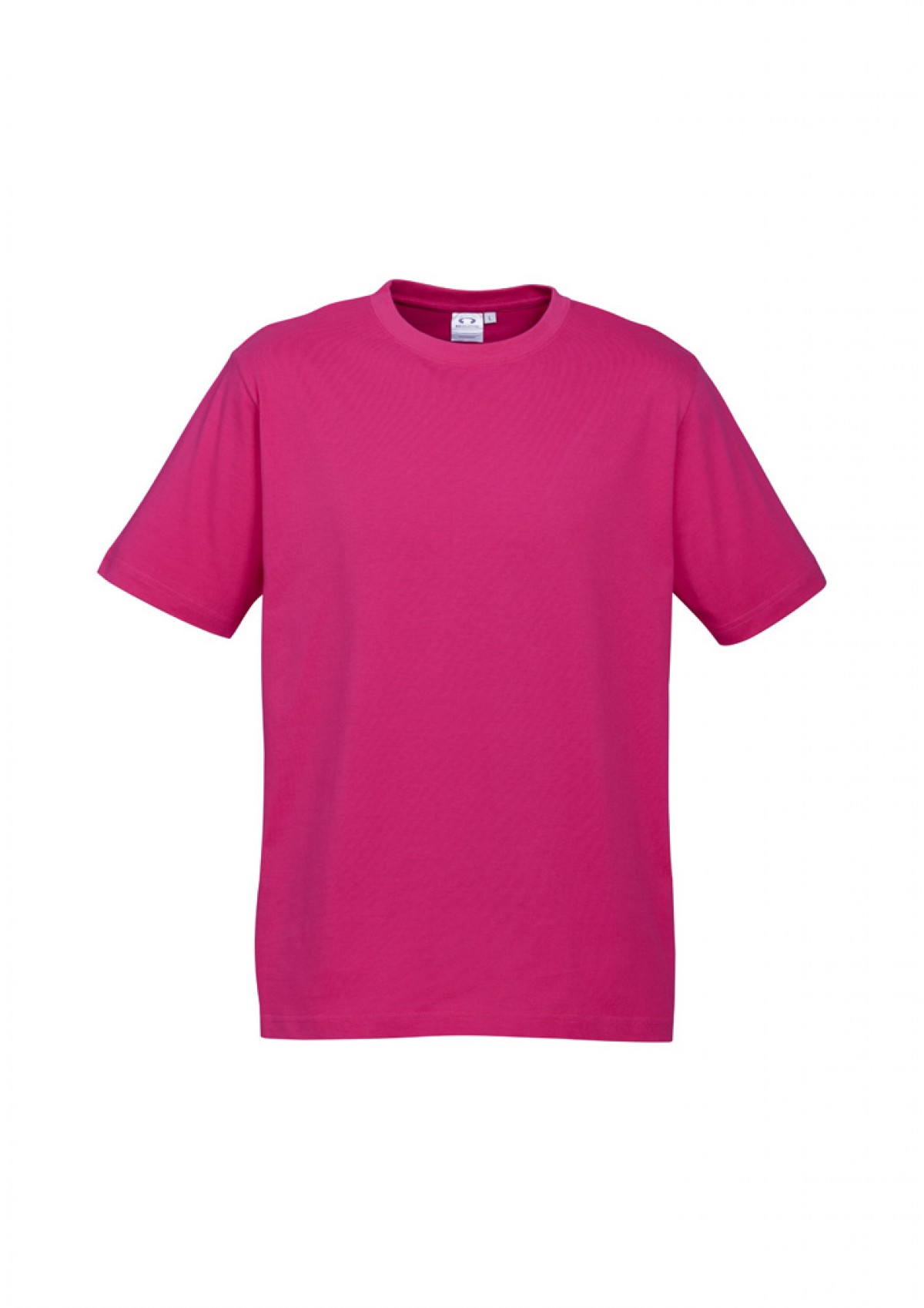 T10012 Biz Collection MENS Ice 100% Cotton Hot Pink T-Shirt;Quality  UniformsNZ