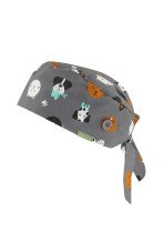 Unisex Printed Scrub Cap