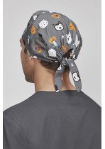 Unisex Printed Scrub Cap