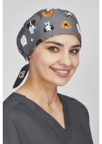 Unisex Printed Scrub Cap