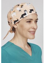 Unisex Printed Scrub Cap