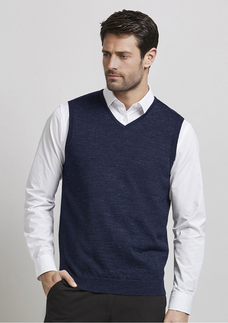 WV619M - Mens 50% Milano Wool Vest