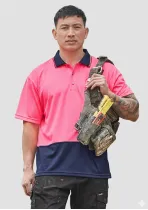 ZH231 - SYZMIK Unisex Short Sleeve Day Only Basic Polo