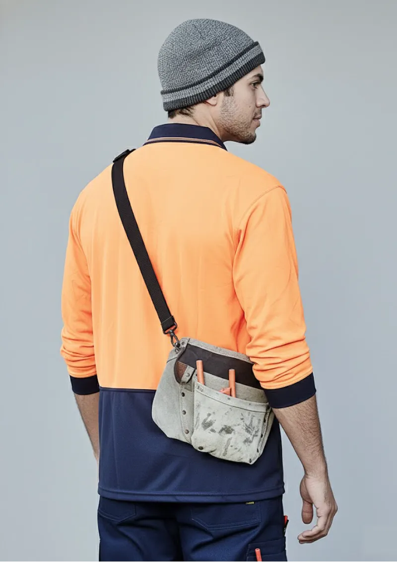 ZH232 - SYZMIK Unisex Long Sleeve Day Only Basic Polo