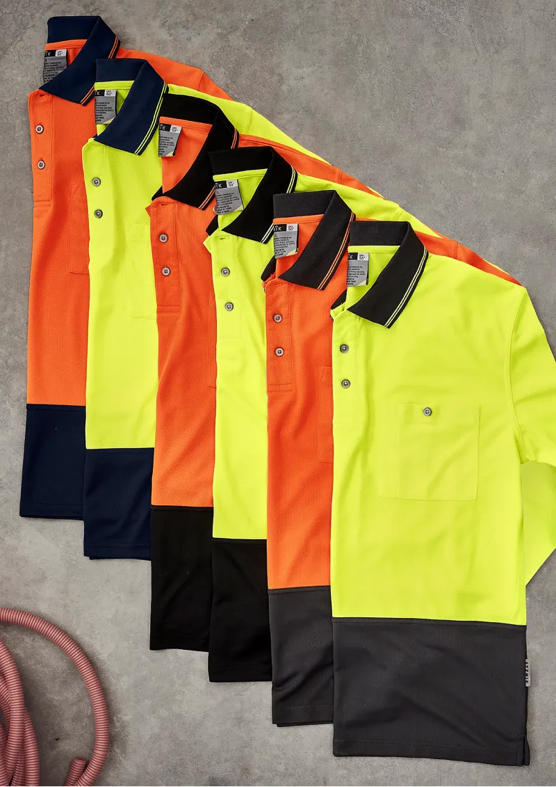 ZH232 - SYZMIK Unisex Long Sleeve Day Only Basic Polo