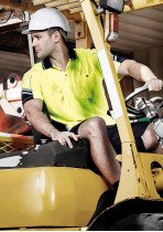 ZH237 - Mens Hi Vis Short Sleeve Squad Polo Shirt