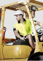 ZH237 - Mens Hi Vis Short Sleeve Squad Polo Shirt